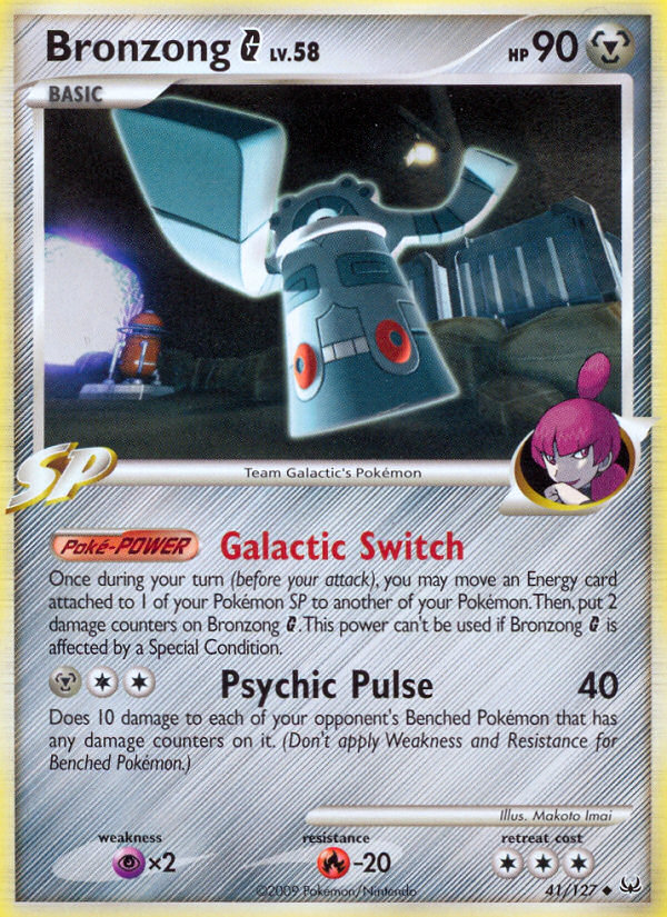 Platinum Bronzong G #41/127